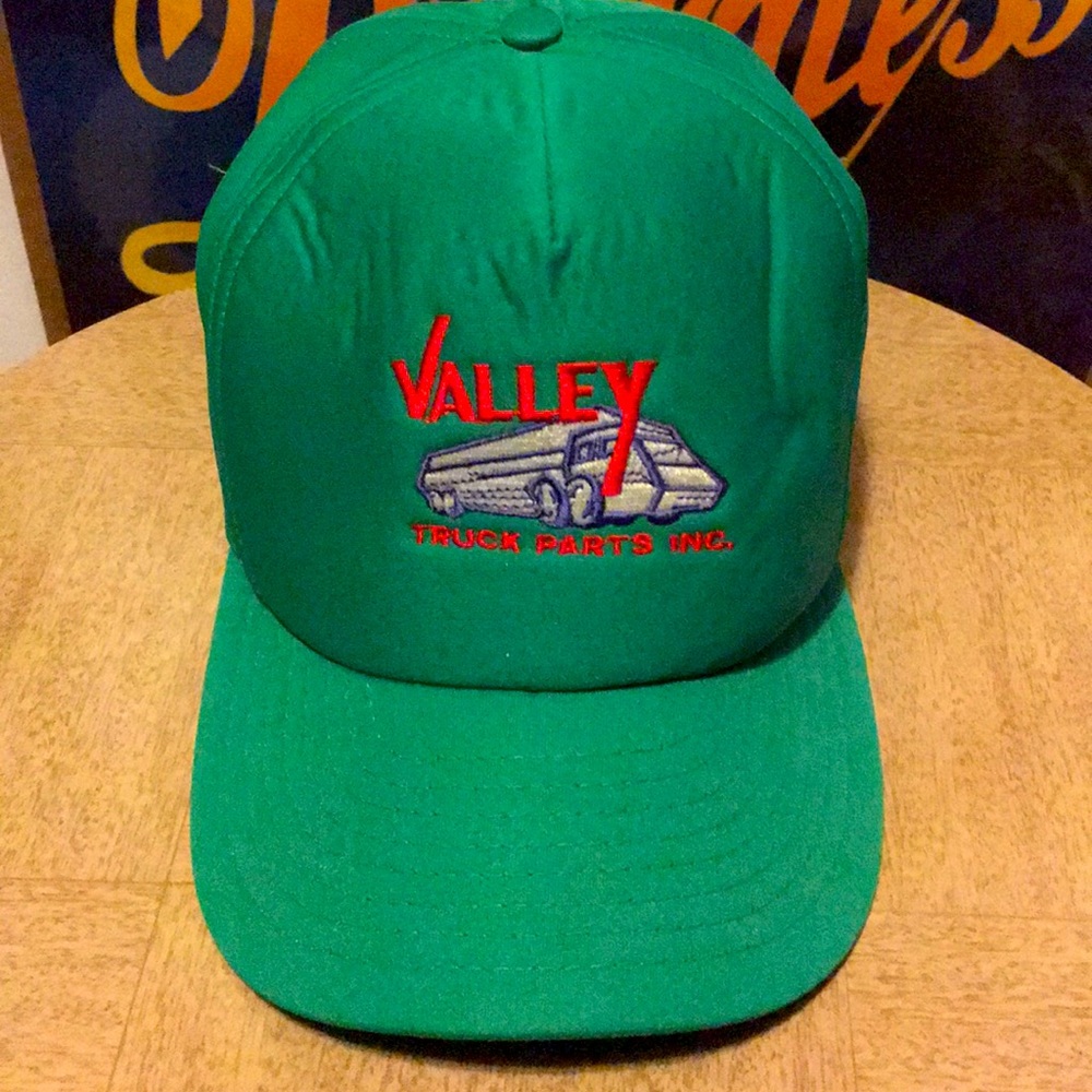 Vintage Valley Trucker Hat Made USA SnapBack